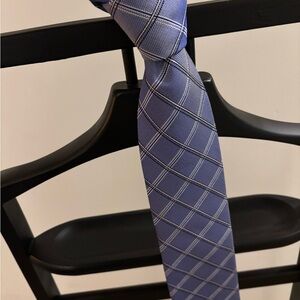 Robert Talbott Blue Plaid Tie